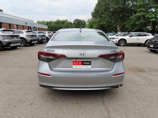 Solar Silver Metallic 2026 Honda Civic Sport