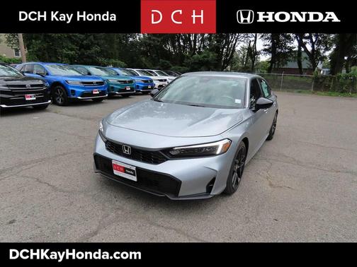 Solar Silver Metallic 2026 Honda Civic Sport