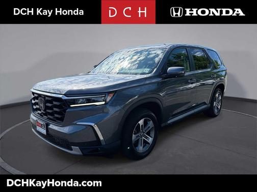 Modern Steel Metallic 2025 Honda Pilot EX-L