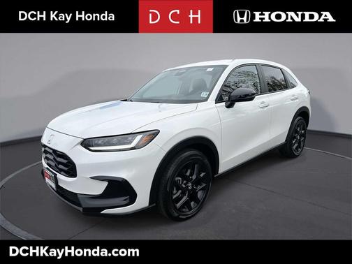 Platinum White Pearl 2024 Honda HR-V AWD Sport