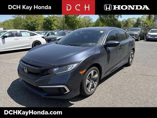 Cosmic Blue Metallic 2020 Honda Civic LX
