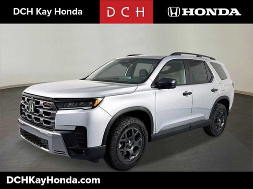 Solar Silver Metallic 2026 Honda Pilot TrailSport