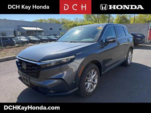Meteorite Gray Metallic 2024 Honda CR-V EX AWD