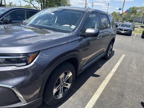 Modern Steel Metallic 2025 Honda Pilot EX-L