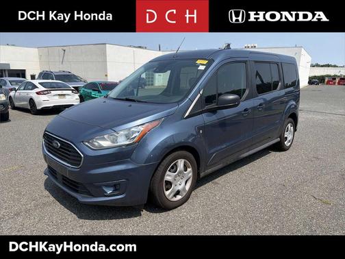Blue Metallic 2019 Ford Transit Connect XLT w/Rear Liftgate