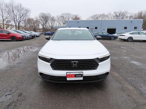 Platinum White Pearl 2026 Honda Accord Hybrid Sport