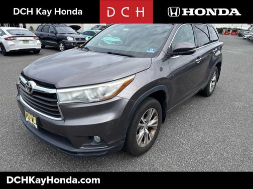 Predawn Gray Mica 2015 Toyota Highlander XLE