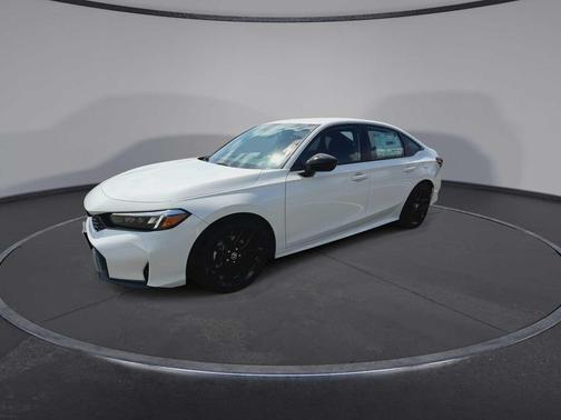 Platinum White Pearl 2026 Honda Civic Sport