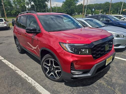 Radiant Red Metallic II 2023 Honda Passport AWD Elite