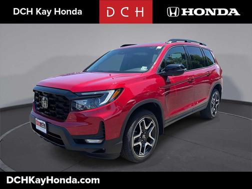 Radiant Red Metallic II 2023 Honda Passport AWD Elite