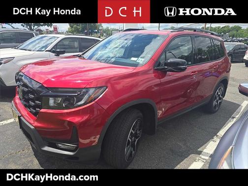 Radiant Red Metallic II 2023 Honda Passport AWD Elite
