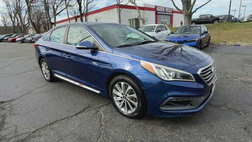 Lakeside Blue 2017 Hyundai SONATA Sport