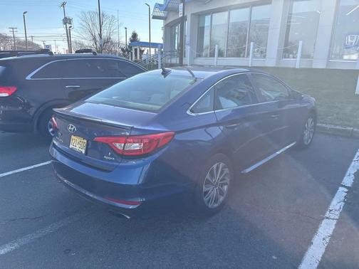 Lakeside Blue 2017 Hyundai SONATA Sport