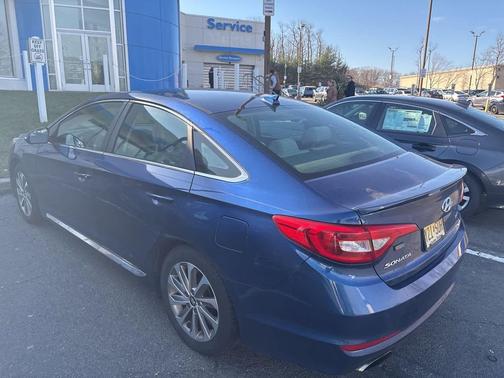 Lakeside Blue 2017 Hyundai SONATA Sport
