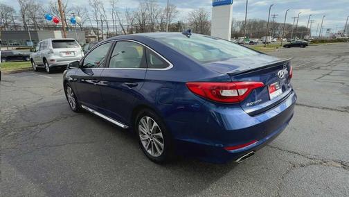Lakeside Blue 2017 Hyundai SONATA Sport