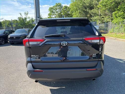 Midnight Black Metallic 2024 Toyota RAV4 LE