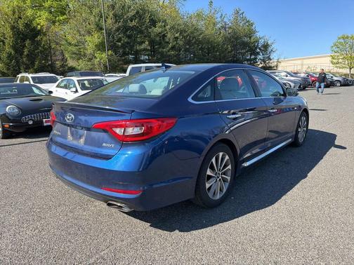 Lakeside Blue 2017 Hyundai SONATA Sport