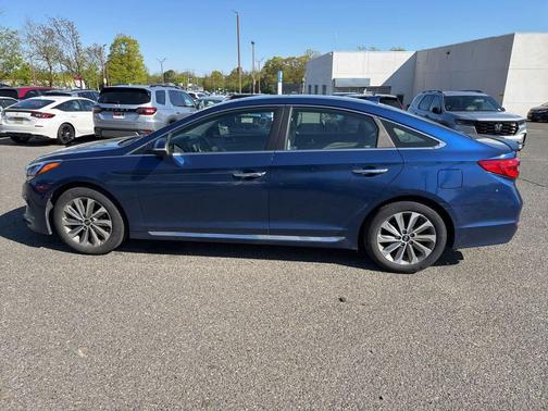 Lakeside Blue 2017 Hyundai SONATA Sport