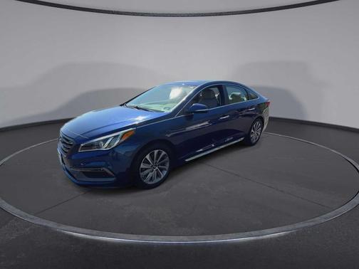 Lakeside Blue 2017 Hyundai SONATA Sport