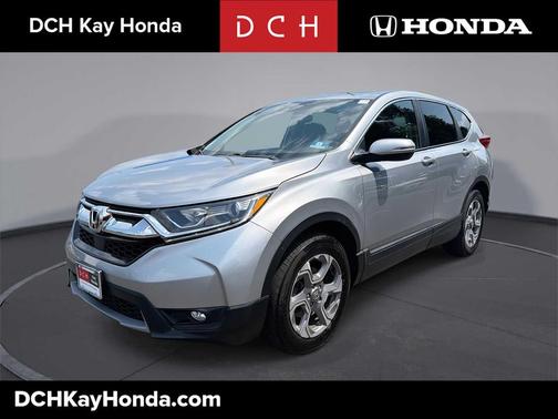 Lunar Silver Metallic 2019 Honda CR-V EX-L