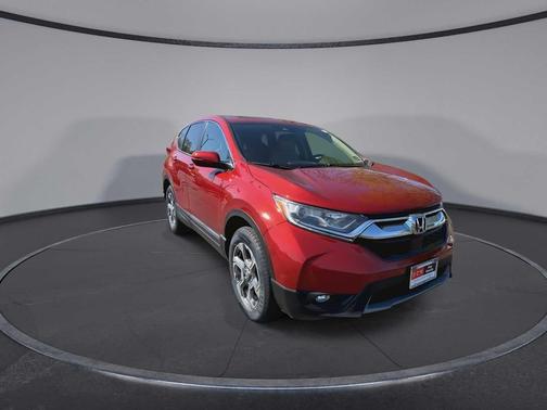 Orange 2017 Honda CR-V EX