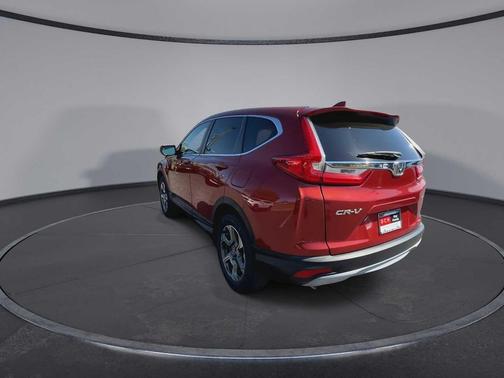 Orange 2017 Honda CR-V EX