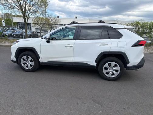 Super White 2019 Toyota RAV4 LE