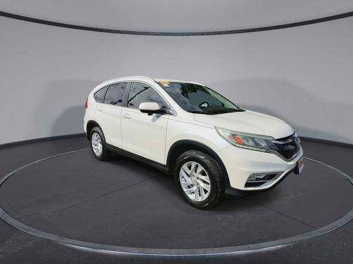 White Diamond Pearl 2015 Honda CR-V EX-L
