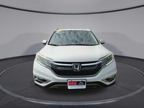 White Diamond Pearl 2015 Honda CR-V EX-L