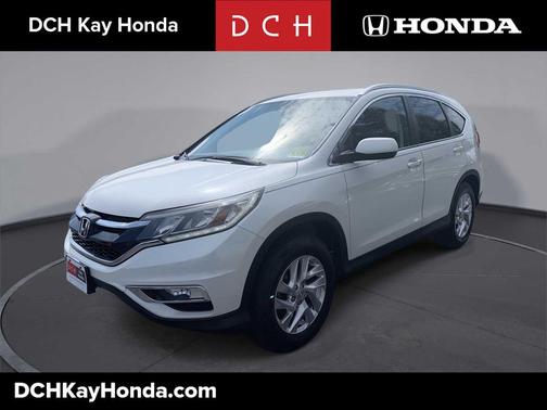 White Diamond Pearl 2015 Honda CR-V EX-L