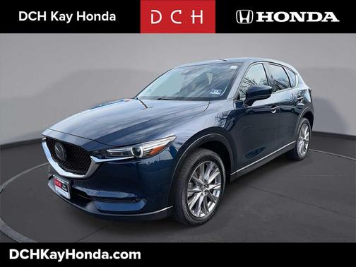 Deep Crystal Blue Mica 2019 Mazda CX-5 Grand Touring