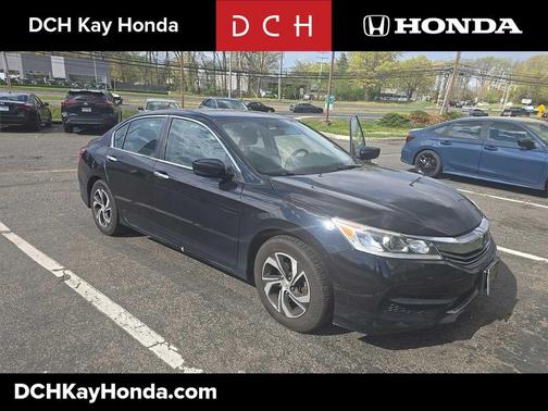 Black 2017 Honda Accord LX