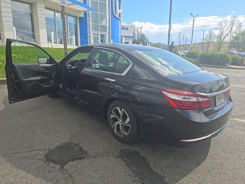 Black 2017 Honda Accord LX