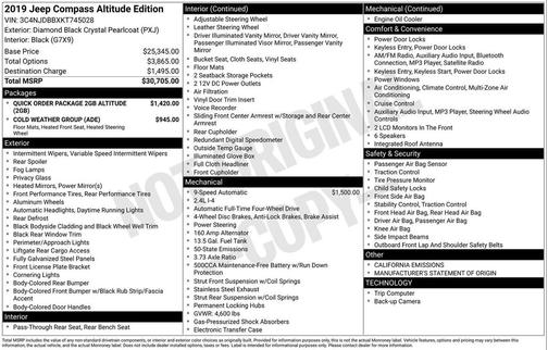 2019 Jeep Compass Latitude