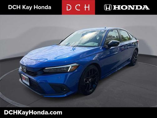 Aegean Blue Metallic 2024 Honda Civic Sport