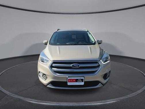 WHITE GOLD METALLIC 2017 Ford Escape Titanium