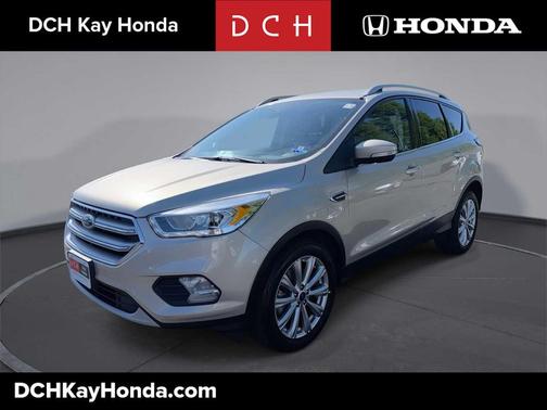 WHITE GOLD METALLIC 2017 Ford Escape Titanium