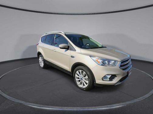 WHITE GOLD METALLIC 2017 Ford Escape Titanium