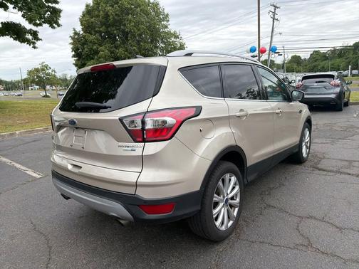 WHITE GOLD METALLIC 2017 Ford Escape Titanium