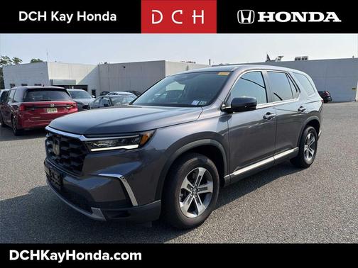 Modern Steel Metallic 2025 Honda Pilot EX-L