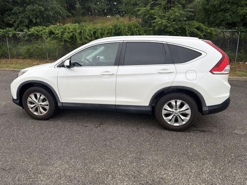 White Diamond Pearl 2014 Honda CR-V EX-L