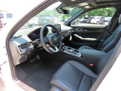 Platinum White Pearl 2026 Honda Civic Hybrid Sport Touring