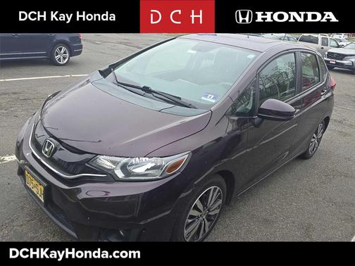 Purple 2015 Honda Fit EX
