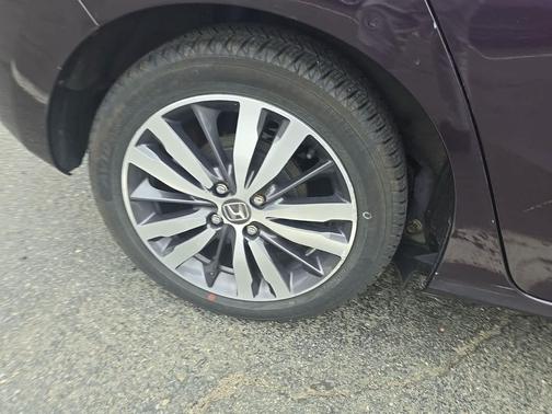 Purple 2015 Honda Fit EX