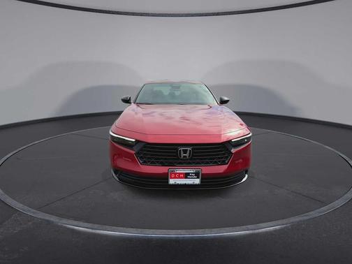 Radiant Red Metallic 2026 Honda Accord Hybrid Sport-L