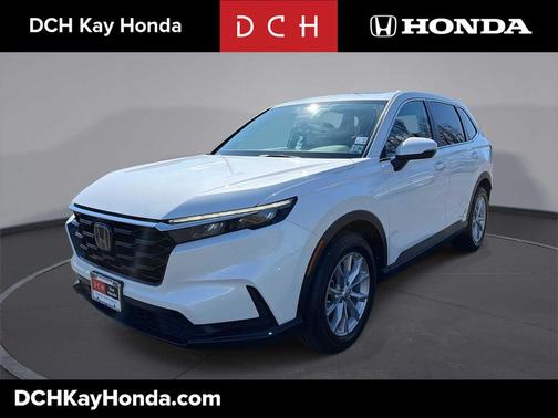 Platinum White Pearl 2023 Honda CR-V EX AWD
