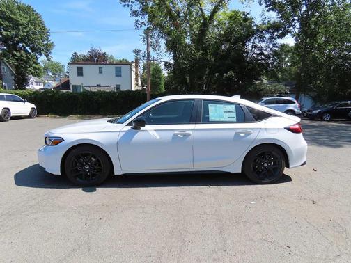 Platinum White Pearl 2026 Honda Civic Sport