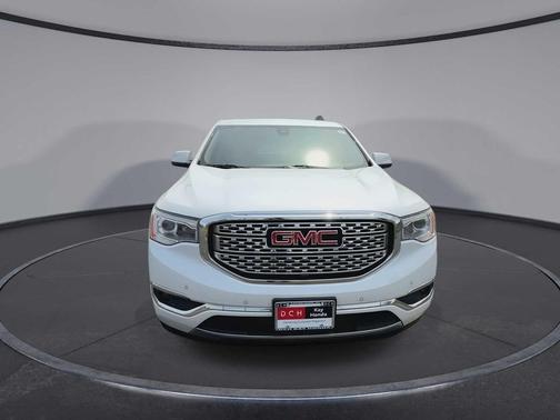 White Frost Tricoat 2017 GMC Acadia Denali