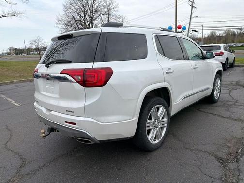 White Frost Tricoat 2017 GMC Acadia Denali