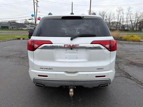 White Frost Tricoat 2017 GMC Acadia Denali